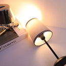 Fabric Table Lamp Warm Light LED Modern Minimalist Home Decor Ljojo Aesthetically Pleasing Lighting