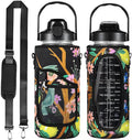Ljojo 2L Insulated Water Bottle Sleeve - Large Capacity Portable Holder Bag