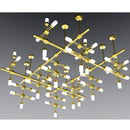 Italian LED Linear Pendant Chandelier Ljojo: Modern Home Dinning Lighting Fixture Study Bedroom Decor