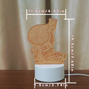 Astronaut USB 3D Night Light for Bedroom | Ljojo Desk Lamp for Living Room