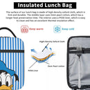 Donald Duck Lunch Bag Insulated Cooler Box | Ljojo Brand Cartoon Character Food Container