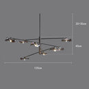 Ljojo LED Chandeliers for Modern Living Room Indoor Lighting