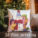 Christmas Cartoon Pillow Covers by Ljojo: Festive Decor for Sofa, Bedroom, Car