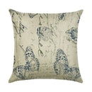 Ljojo Linen Butterfly Flower Sofa Cushion Cover 45*45 - Home Decor Printed Pillow Case