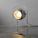 Ljojo LED Glass Desk Light: Minimalist Art Style for Bedroom, Living Room & Bedside