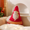Christmas Reindeer Red Embroidery Pillow Cover for Ljojo - Soft Fabric, 45x45cm