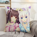 Ljojo 45x45 Cushion Cover - Decorative Pillowcase for Home, Car, and Bed Decor