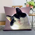 Cute Cat Print Pillowcase by Ljojo - Perfect for Home, Car, and Sofa