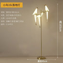 Ljojo Nordic Crane & Bird Lantern Standing Lamps | Creative Study Bedroom Decor