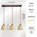 Ljojo Terrazzo Pendant Lamp Natural Stone LED Mid-Century Luxury Foyer KitchenBar Home