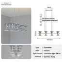 Ljojo Bauhaus Cups Design LED Pendant Light High-end Metal Chandelier Fixture