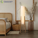 Japanese Wabi-sabi Log Floor Lamp Standing Light for Home Decoration - Ljojo