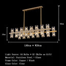 Vintage Living Room LED Pendant Light Crystal Lamp Brass/chromium/black Metal Dining Room Atmosphere Lighting by Ljojo