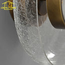 Italian Design LED Cracked Glass Wall Lamp Modern Minimalist Light Fixtures Home Decor Ljojo