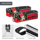 Ljojo Mickey Minnie Pencil Case Pouch - Big Capacity Zipper Bag for Students