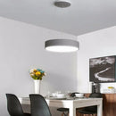 Ljojo LED Circle Pendant Chandelier for Modern Home Decor and Dining Room