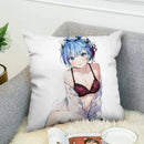 Ljojo 45x45 Cushions Covers for Bed Pillows, Sofa Anime Body Home Decor