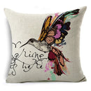 Ljojo Linen Cushion Cover 45x45cm - Stylish Decor for Sofa and Bed