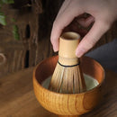 Ljojo Matcha Tea Set Bamboo Whisk Scoop Ceramics Bowl Handmade Ceremony Tool