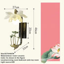 Chinese Style Lotus Wall Lamp Art Decorative Light for Living Room by Ljojo
