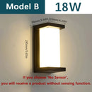 Ljojo LED Wall Light Motion Sensor Waterproof Outdoor Modern Home Garden Decor