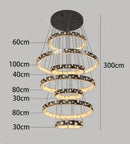 Ljojo LED Chandelier for Modern Dining Room - Indoor Ceiling Lighting