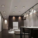 Ljojo LED Copper Ceiling Downlights: Ultra-Thin Round Panel Lamp for Kitchen, Bedroom, Stairway - 110V/220V