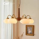 Large Log Style French Cream Chandelier by Ljojo - Persimmon Chandelier for Living Room