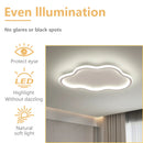 LED Cloud Ceiling Lamp White Cartoon Kids Room Decor Light Ljojo