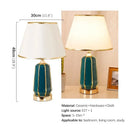 Ljojo Luxe Ceramic Table Lamp for Elegant Living Spaces