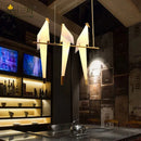 Ljojo Luxury Bird Chandelier Pendant Lamp for Restaurant Living Room Decoration