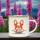 Enamel Dog Mom Custom Mug - Ljojo Dog Lovers Tea Cup Best Gift