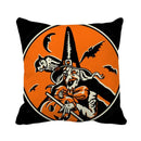 Halloween Cartoon Pumpkin Bat Ghost Pillowcase for Ljojo Home Decoration
