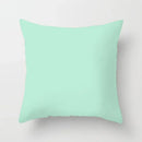 Light Blue Green Mint Geometric Print Boho Pillowcase Set by Ljojo