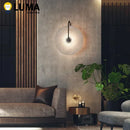 Ljojo Nordic Marble Moon Wall Sconces LED Light Fixture Home Decor Bedroom Modern