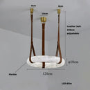 Ljojo Minimalist Marble Pendant Light for Living & Dining Room