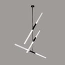 Industrial Style Office Chandelier Pendant Light LED Ceiling Lamp for Living Room Lobby Hotel Cashier Counter