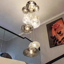 Crystal Chandelier Staircase Pendant Light Modern Luxury Living Room Interior Ljojo Lighting