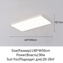 Ljojo LED Ceiling Light: Remote Dimming Modern Fixture for Home Decor