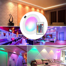 Ljojo 10W/15W Dimmable RGB LED Ceiling Downlight with IR Remote Control