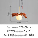 Ljojo LED Pendant Lights for Study Room, Bedroom, Bar, Living Room - Modern Indoor Chandelier