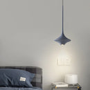 Ljojo LED Pendant Chandelier Modern Resin Nordic Bedroom Living Room Home Decor Hanging Lamp