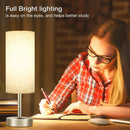 Ljojo LED Table Lamp with USB A+C Fast Charger & Touch Control