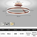 LED Bedroom Ceiling Light Modern Circular Eye Protection Lamp Ljojo