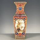 Ljojo™ Ancient Enamel Flower Bird Vase Collection - Home Desk Decor