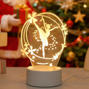 Ballet Girl 3D Night Light - USB Warm Light for Ballet Enthusiasts by Ljojo