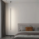 Ljojo 120cm Modern Black LED Floor Lamp for Home Living Room Bedroom Dining Decor