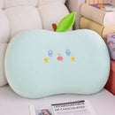 Ljojo Memory Cotton Cervical Spine Nap Pillow for Students, Ultra Soft and Supportive