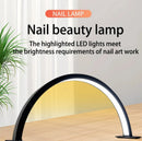 Ljojo Bicolor Beauty Fill Moon Lash Manicure - U-shaped Nail Art Lamp