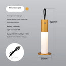 Ljojo LED Table Lamp for Bedside, Camping, and Decoration